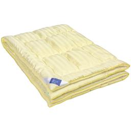 Одеяло шерстяное MirSon Carmela Hand Made Экстра Премиум №0344, зимнее, 110x140 см, светло-желтое