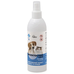 Спрей для кошек и собак ProVET Инсектостоп, от внешних паразитов, 250 мл (PR240979)