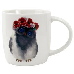 Чашка Limited Edition Romantic Owl C, 320 мл, білий з сірим (12225-131114JLC)