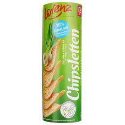 Чипси Lorenz Crunchips зі смаком зеленої цибулі 100 г