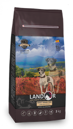 Беззерновой сухой корм для собак Landor, ягненок с бататом, 15 кг