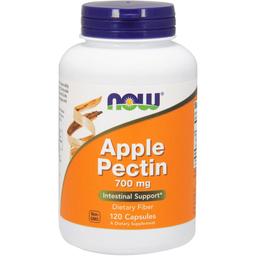 Яблочный Пектин Now Apple Pectin 700 мг 120 капсул