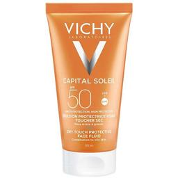 Сонцезахисна матируюча емульсія для обличчя Vichy Capital Soleil, SPF50, 50 мл