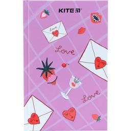 Книга записная Kite Bouffants & Broken Hearts А6 в клеточку 80 листов (K22-199-2)