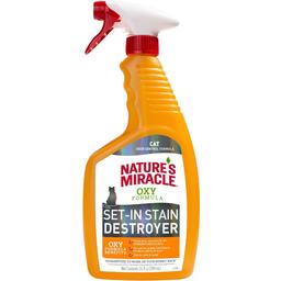 Спрей 8in1 для кошек для устранения пятен и запахов Nature`s Miracle Сat Orange Oxy Spray, 709 мл