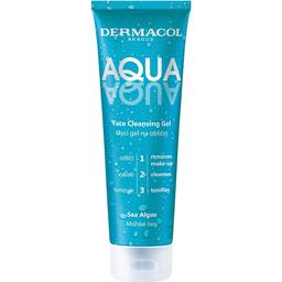 Гель для вмивання 3в1 Dermacol Aqua Face Cleansing Gel, 150 мл