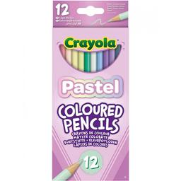 Набір пастельних кольорових олівців Crayola, 12 шт. (68-3366)