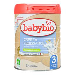 Органічна молочна суміш BabyBio Caprea 3, на козячому молоці, для дітей 10-36 міс., 800 г