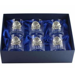 Набір кришталевих склянок Boss Crystal Келихи Директорські, 310 мл, 6 предметів (BCR6L)