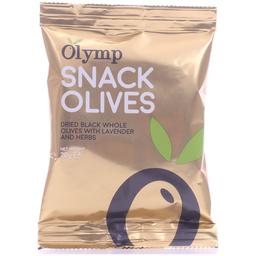 Оливки Olymp черные вяленые с лавандой и травами 70 г (762478)