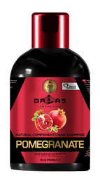 Шампунь для волос Dalas с маслом гранатовых косточек и натуральным кокосовым маслом, 1000 мл (729194)