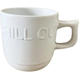 Чашка Limited Edition Chillout 240 мл белая (YF6034-1)