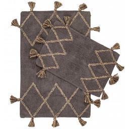 Набор ковриков Irya Agnes gri, коричневый (svt-2000022299572)