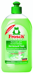Бальзам для мытья посуды Frosch Зеленый чай, 500 мл