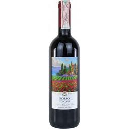 Вино Cala de Poeti Toscano Rosso IGT, червоне, сухе, 0,75 л