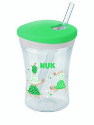 Поїльник Nuk Evolution Action Cup, 230 мл, зелений (3952384)