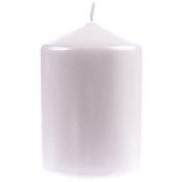 Свеча перламутровая Offtop, 280 г, белый (854930)