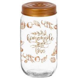 Банка Herevin Decorated Jam Jar-Homemade With Love, 1 л, прозрачный (171541-072)