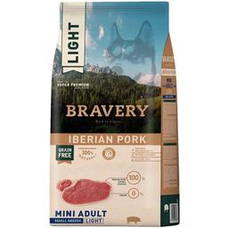 Сухой корм для взрослых собак маленьких пород Bravery Iberian Pork Mini Adult, с иберийской свининой, 2 кг