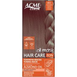 Тонуюча маска для волосся Acme Color Hair Care Ton oil mask, відтінок 083, горіховий мокко, 30 мл