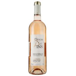 Вино Devois Des Pins Rose IGP Pays D'Herault, рожеве, сухе, 0.75 л