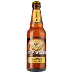 Пиво Grimbergen Blonde, светлое, фильтрованное, 6,7%, 0,33 л (520061)