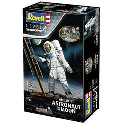 Збірна модель Revell Астронавт на Місяці, Місія Аполлон 11, рівень 4, масштаб 1:8, 24 деталі (RVL-03702)