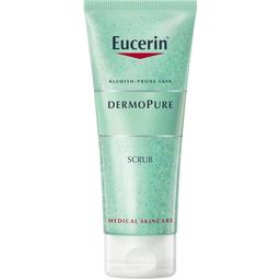 Скраб для вмивання Eucerin DermoPurifyer для проблемної шкіри, 100 мл
