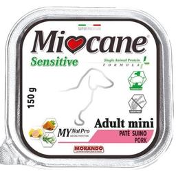 Беззернові монопротеїнові консерви для собак дрібних порід Morando MioCane Sensitive Monoprotein Adult Mini, прошуто, 150 г