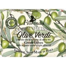 Мило натуральне Florinda Зелені оливки з оливковою олією, 200 г