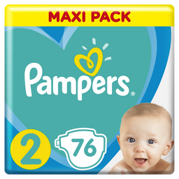 Подгузники Pampers Active Baby 2 (4-8 кг), 76 шт.