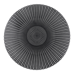 Подставка под тарелку Offtop, 41 см, черный (854991)
