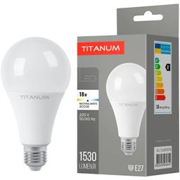 LED лампа Titanum A80 18W E27 4100K (TLA8018274)