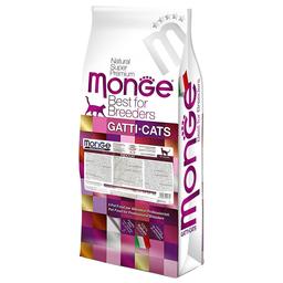 Сухой корм Monge Cаt Indoor, для кошек с низкой физической активностью, 10 кг