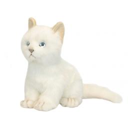 Мягкая игрушка Hansa Белый котенок, 24 см (2566)