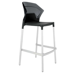 Барный стул Papatya Ego-S, серый (4823044302048)
