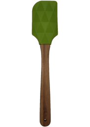 Лопатка силіконова Offtop, 25 см, зелений (834991)