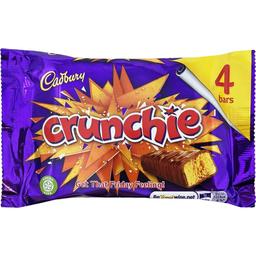 Батончики Cadbury Crunchie шоколадный 104.4 г (4 шт. х 26.1 г)