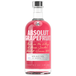 Водка Absolut Grapefruit 40% 0.7 л