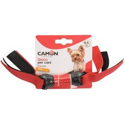 Іграшка для собак Camon Кісточка, TPR, з мотузкою, 27 см, в асортименті
