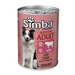 Вологий корм для собак Simba Dog Wet, яловичина, 415 г (70009010)
