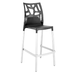 Барний стілець Papatya Ego-Rock, антрацит (431644)