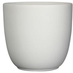 Кашпо Edelman Tusca pot round, 25 см, белое (144259)