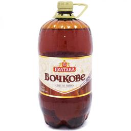 Пиво Полтава Бочковое светлое, 5,1%, 1,5 л (458103)