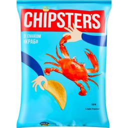 Чипсы Chipster's со вкусом краба 130 г (608037)
