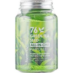Сироватка для обличчя FarmStay All-In-One 76 Green Tea Seed Ampoule із зеленим чаєм 250 мл