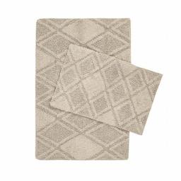 Набір килимків Irya Maxi bej, 90х60 см та 60х40 см, бежевий (svt-2000022296397)