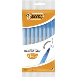 Ручка шариковая BIC Round Stic Classic, 0,32 мм, синий, 8 шт. (928497)