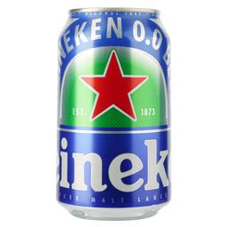 Пиво безалкогольное Heineken, светлое, ж/б, 0,33 л