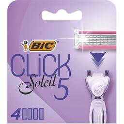 Сменные картриджи для бритья BIC Miss Soleil Click 5, 4 шт.